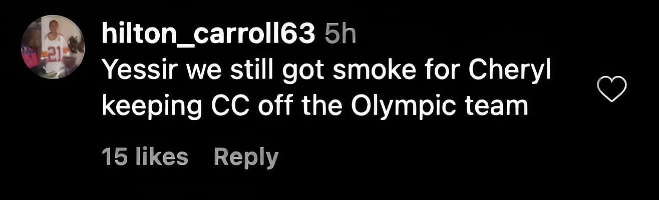 IG comment